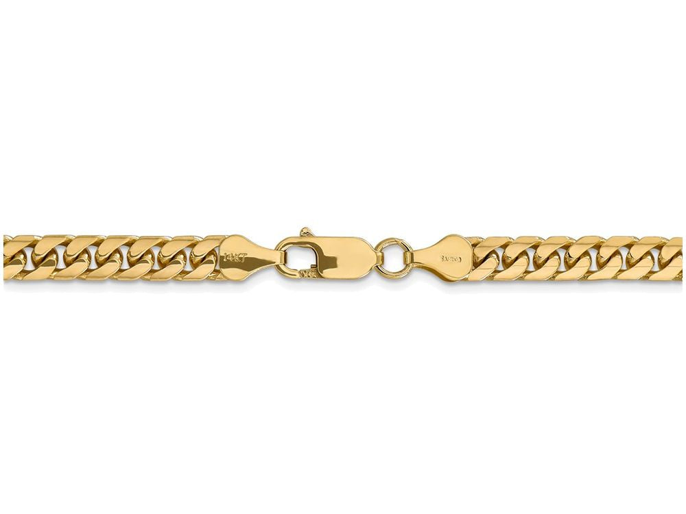 FJC Finejewelers 8 Inch 14k Yellow Gold 5.5mm Domed Curb Chain Bracelet