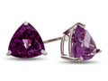 FJC Finejewelers 7x7mm Trillion Simulated Alexandrite Post-With-Friction-Back Stud Earrings