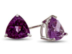 FJC Finejewelers 7x7mm Trillion Simulated Alexandrite Post-With-Friction-Back Stud Earrings
