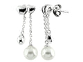 FJC Finejewelers 6mm Drop Freshwater Cultured Pearl Post-With-Friction-Back Earrings