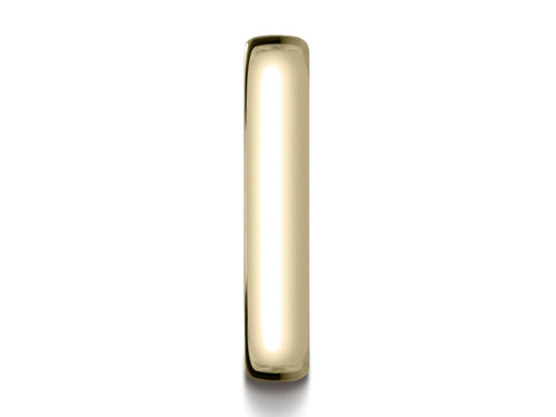 Benchmark® 10k Gold 4.5mm European Comfort-fit Ring