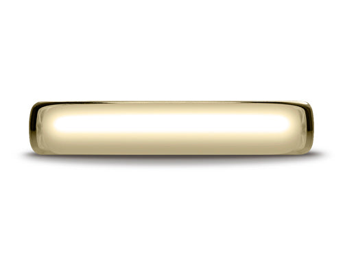 Benchmark® 10k Gold 4.5mm European Comfort-fit Ring