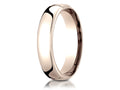 Benchmark® 14k Rose Gold 5.5mm European Comfort-fit Ring