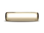 Benchmark® 18k White Gold 6.5mm European Comfort-fit Ring