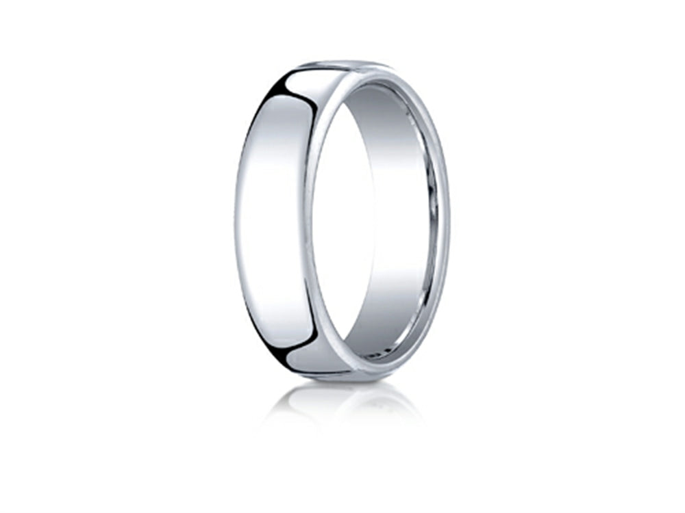 Benchmark® Cobalt Chrome™ 6.5mm European Comfort-fit Design Ring