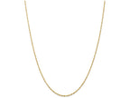 FJC Finejewelers 6 Inch 14k Yellow Gold 1.5mm bright-cut Extra-light Rope Chain Bracelet