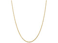 FJC Finejewelers 8 Inch 14k Yellow Gold 2.0mm Bright-cut Extra-light Rope Chain Bracelet