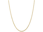 FJC Finejewelers 8 Inch 14k Yellow Gold 2.0mm Bright-cut Extra-light Rope Chain Bracelet