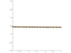 FJC Finejewelers 9 Inch 14k Yellow Gold 2.0mm Bright-cut Extra-light Rope Chain Ankle Bracelet