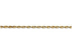 FJC Finejewelers 20 Inch 14k Yellow Gold 2.15mm Bright-cut Extra-light Rope Chain Necklace