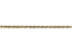 FJC Finejewelers 8 Inch 14k Yellow Gold 2.5mm Bright-cut Extra-light Rope Chain Bracelet