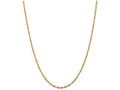 FJC Finejewelers 8 Inch 14k Yellow Gold 2.5mm Bright-cut Extra-light Rope Chain Bracelet