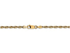 FJC Finejewelers 20 Inch 14k Yellow Gold 2.8mm Bright-cut Extra-light Rope Chain Necklace