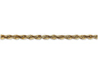 FJC Finejewelers 24 Inch 14k Yellow Gold 4mm Bright-cut Extra-light Rope Chain Necklace