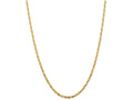 FJC Finejewelers 24 Inch 14k Yellow Gold 4mm Bright-cut Extra-light Rope Chain Necklace