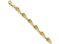 FJC Finejewelers Single Flip-flop with Alternating Color Straps Bracelet