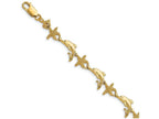 FJC Finejewelers Dolphin Starfish Bracelet