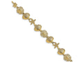 FJC Finejewelers Sand Dollar Clam Starfish Bracelet