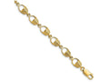 FJC Finejewelers Mini Basket Link Flat Back Bracelet