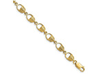 FJC Finejewelers Mini Basket Link Flat Back Bracelet