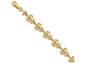 FJC Finejewelers Sea Turtle Link Bracelet