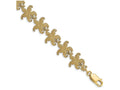 FJC Finejewelers Puffed Starfish Link Bracelet