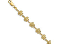 FJC Finejewelers Sea Turtle Link Bracelet 7 Inch x 8.5mm