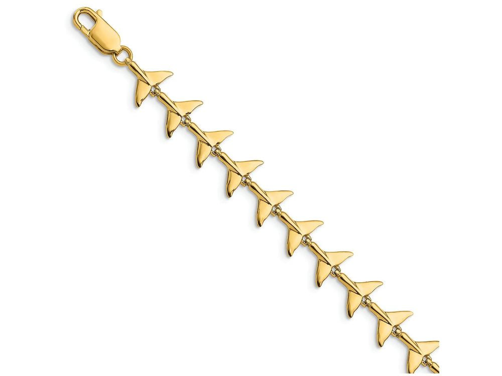 FJC Finejewelers Whale Tail Link Bracelet