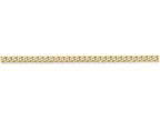 FJC Finejewelers 16 Inch 14k Yellow Gold 2.2mm Beveled Curb Chain Necklace