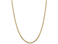 FJC Finejewelers 20 Inch 14k Yellow Gold 2.4mm Beveled Curb Chain Necklace