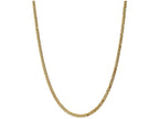 FJC Finejewelers 20 Inch 14k Yellow Gold 3.9mm Beveled Curb Chain Necklace