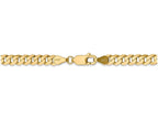 FJC Finejewelers 20 Inch 14k Yellow Gold 4.6mm Beveled Curb Chain Necklace