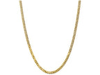 FJC Finejewelers 22 Inch 14k Yellow Gold 4.6mm Beveled Curb Chain Necklace