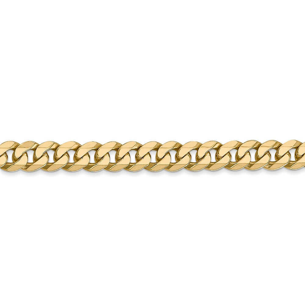 FJC Finejewelers 24 Inch 14k 5.75mm Beveled Curb Chain Necklace