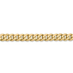 FJC Finejewelers 24 Inch 14k 5.75mm Beveled Curb Chain Necklace