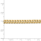 FJC Finejewelers 24 Inch 14k 5.75mm Beveled Curb Chain Necklace