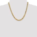 FJC Finejewelers 20 Inch 14k 6.1mm Beveled Curb Chain Necklace