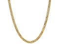 FJC Finejewelers 14 kt Yellow Gold 6.25mm Beveled Curb Chain