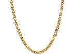 FJC Finejewelers 14 kt Yellow Gold 6.25mm Beveled Curb Chain