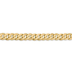 FJC Finejewelers 24 Inch 14k 7.25mm Beveled Curb Chain Necklace