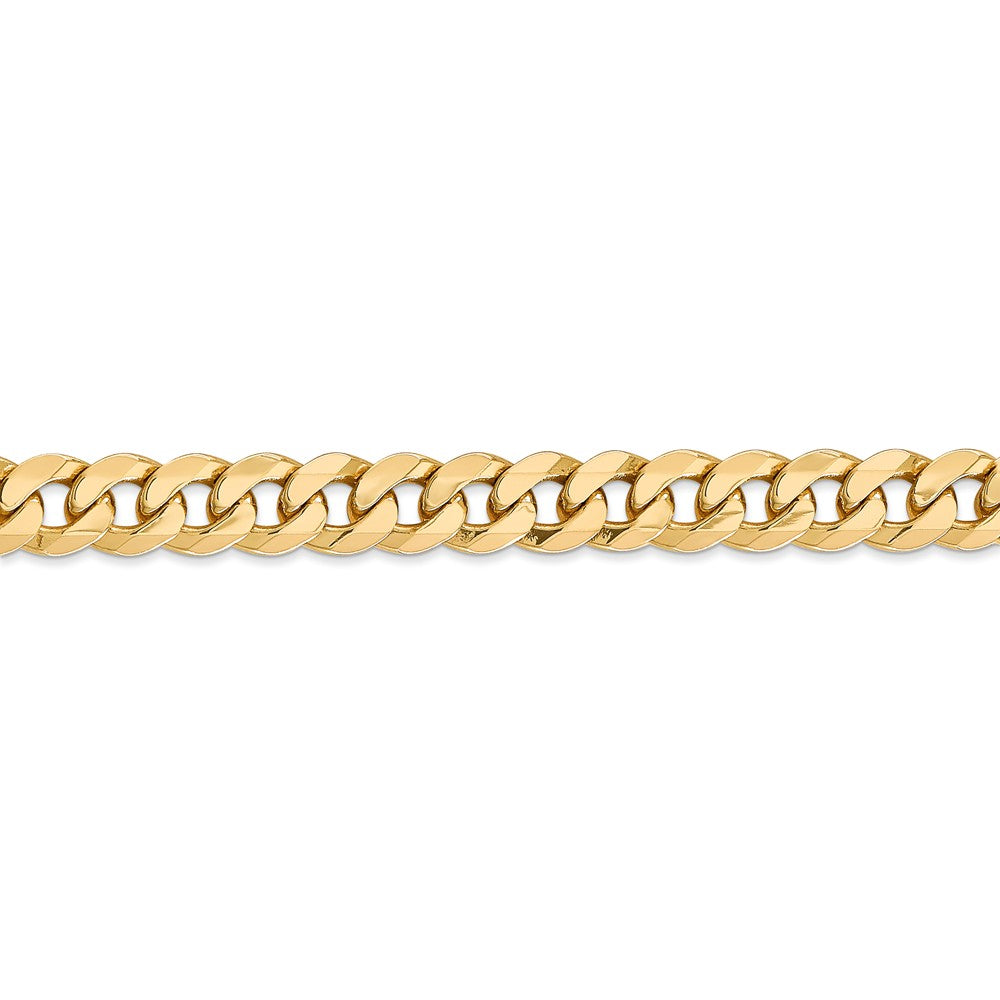 FJC Finejewelers 20 Inch 14k 8mm Beveled Curb Chain Necklace