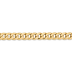 FJC Finejewelers 24 Inch 14k 8mm Flat Beveled Curb Chain Necklace