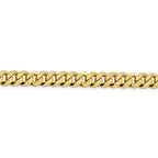 FJC Finejewelers 14 kt Yellow Gold 8.5mm Beveled Curb Chain