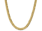 FJC Finejewelers 14 kt Yellow Gold 8.5mm Beveled Curb Chain