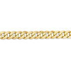 FJC Finejewelers 22 Inch 14k 9.5mm Beveled Curb Chain Necklace