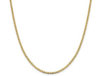 FJC Finejewelers 14 kt Yellow Gold 2.4mm Flat Anchor Chain
