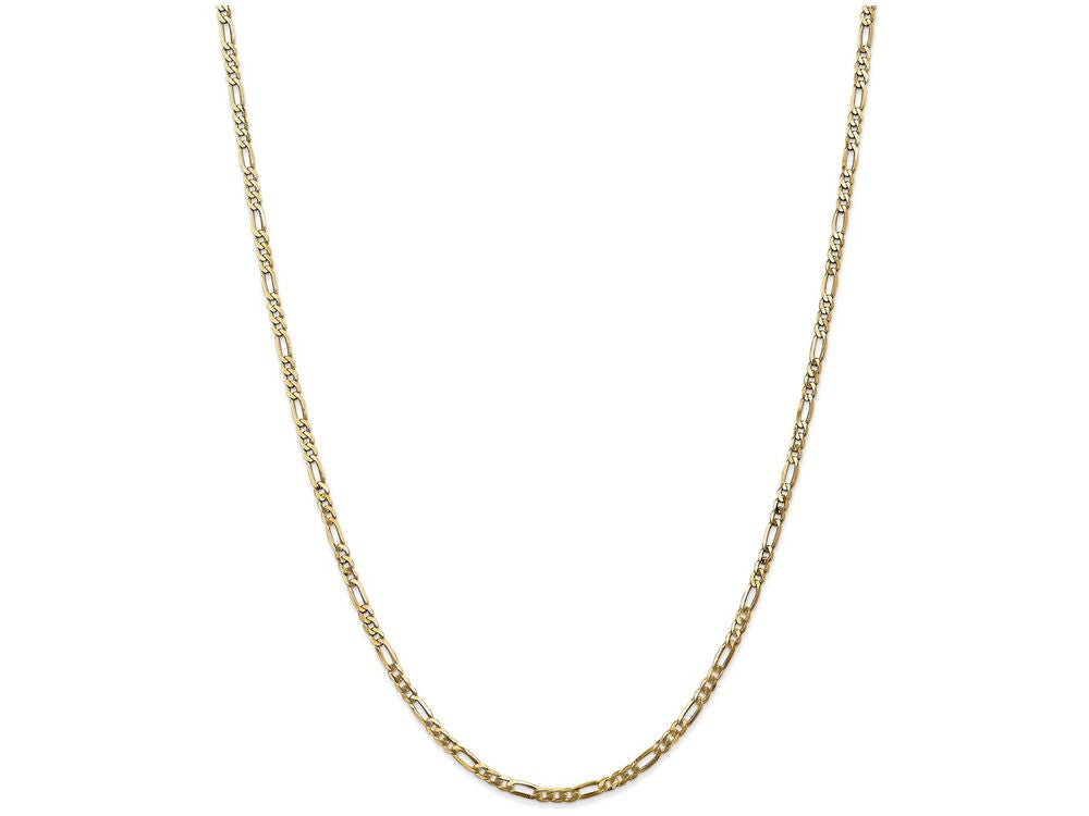 FJC Finejewelers 18 Inch 14k Yellow Gold 2.75mm Flat Figaro Chain Necklace