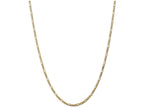 FJC Finejewelers 24 Inch 14k Yellow Gold 2.75mm Flat Figaro Chain Necklace