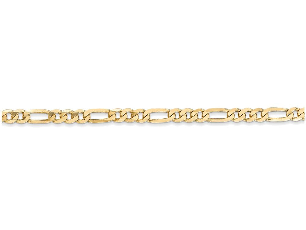 FJC Finejewelers 30 Inch 14k Yellow Gold 3.25mm Flat Figaro Chain Necklace