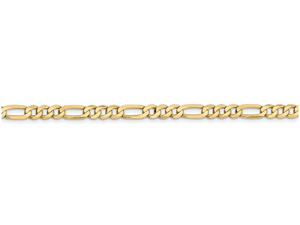 FJC Finejewelers 8 Inch 14k Yellow Gold 4.75mm Flat Figaro Chain Bracelet